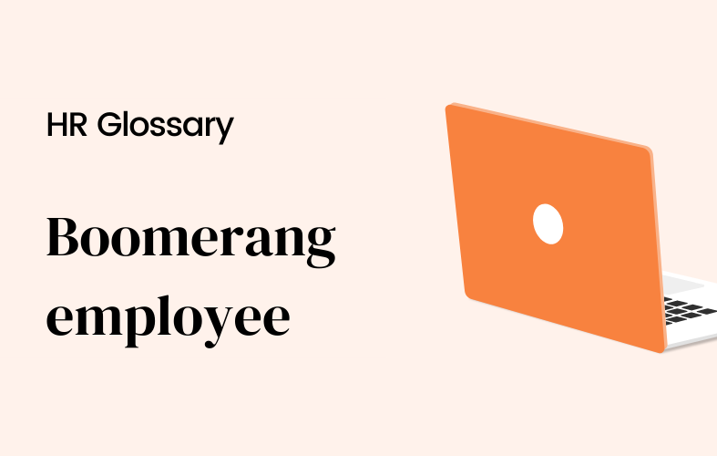 What is a boomerang employee?