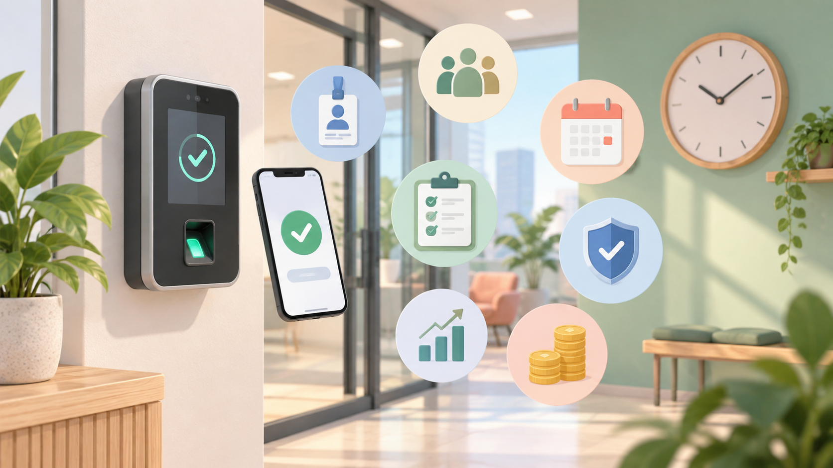avantages une pointeuse horaire en entreprise